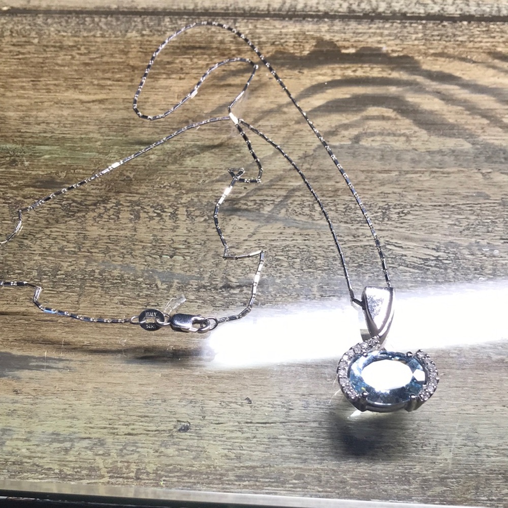 Aqua Marine necklace